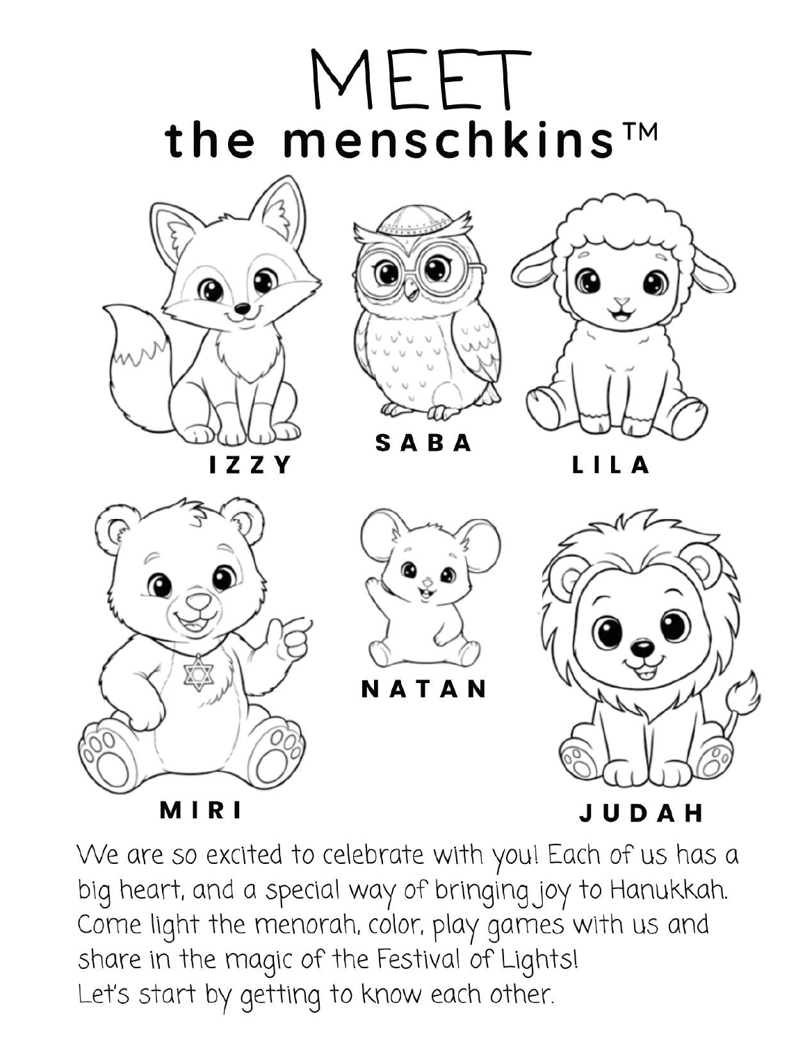 Meet the Menschkins character page